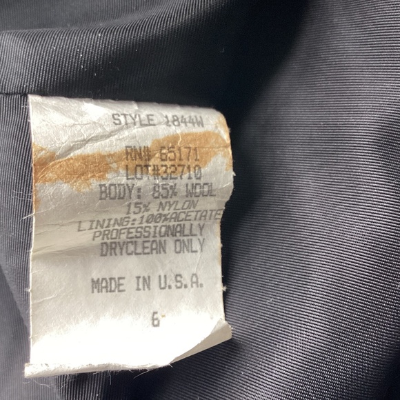 Frontier Collection Black Wool Jacket - Picture 6 of 6